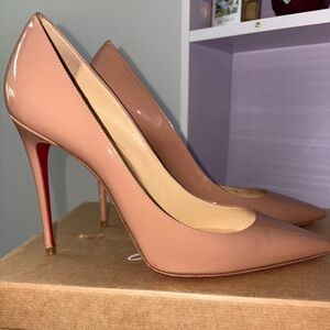 Christian Louboutin Nude Kate 100 mm